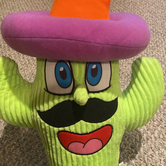 CATCUS W/ MUSTACHE + SOMBRERO STUFFIE - Picture 2 of 4